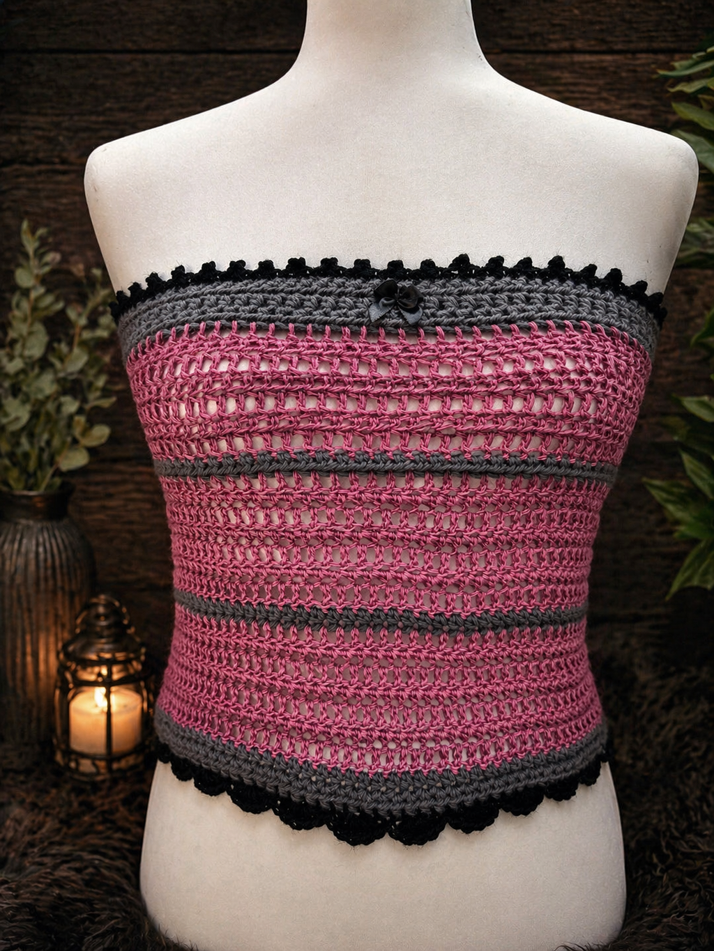 Temptation Halter top - Handmade Crochet
