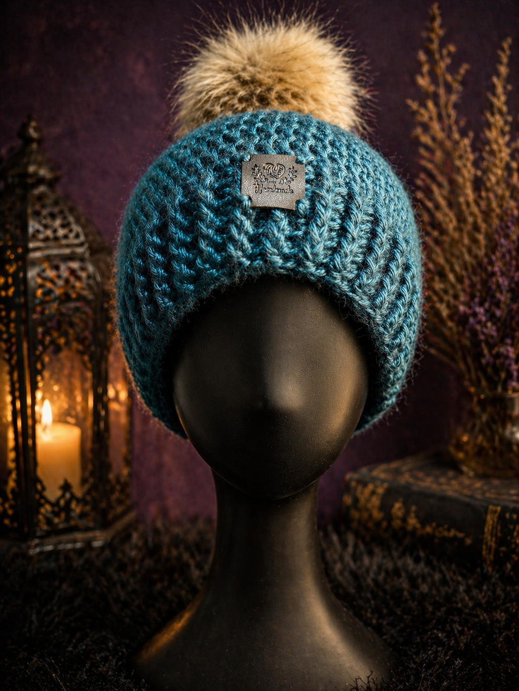 Everyday Essential Beanie – Removable Pom | Handmade Crochet Hat (Multiple Colors)