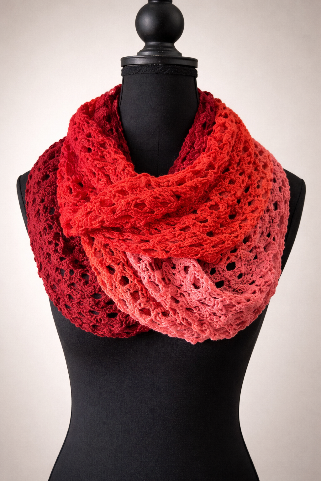 Ember Fade Infinity Scarf