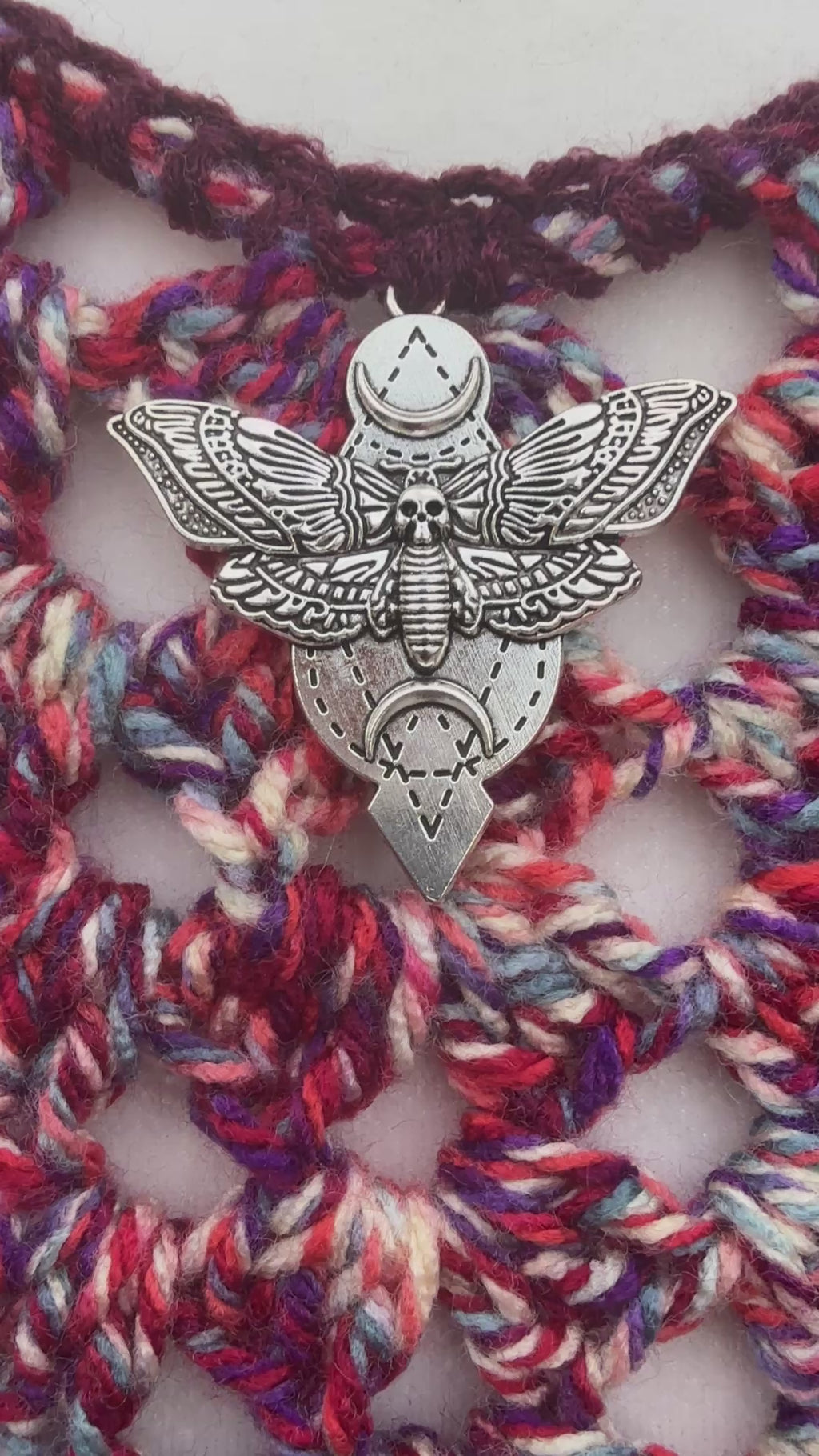 Poncho Cranberry Moth Adult size