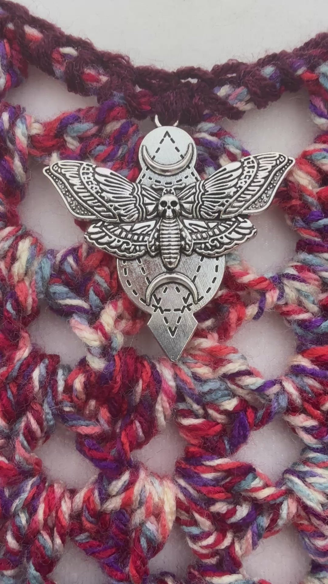 Poncho Cranberry Moth Adult size