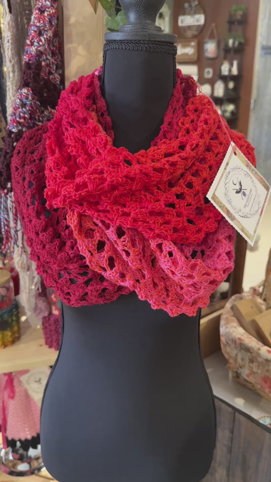 Ember Fade Infinity Scarf