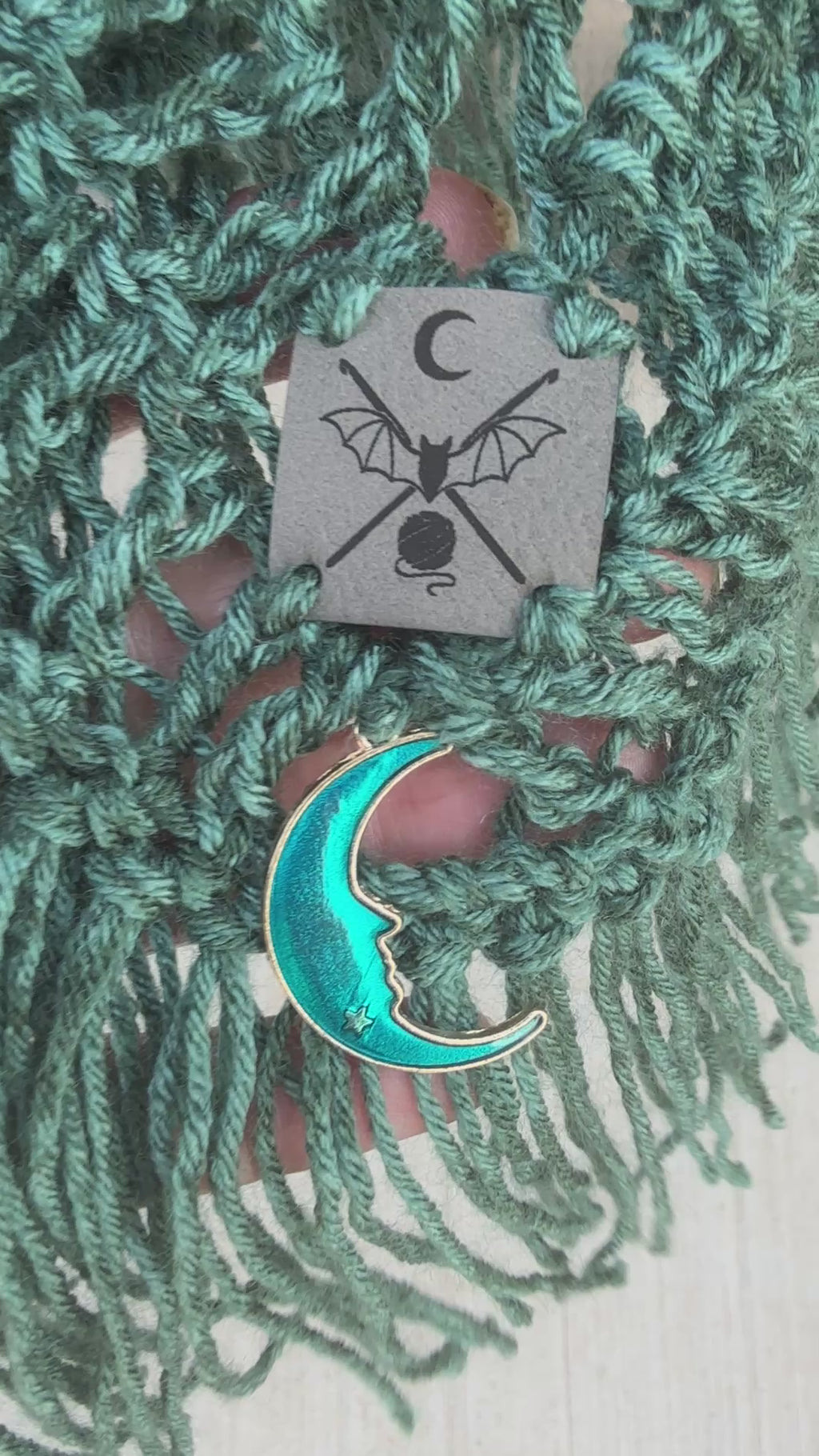 Ocean Teal Prayer Shawl | Hand Crocheted 3 Way Wearable Wrap