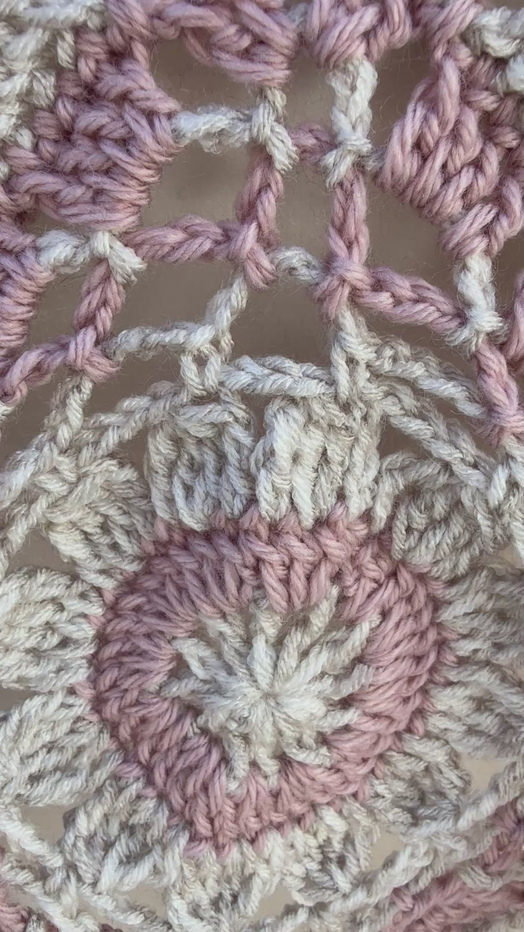 Crochet Fringe Halter Top – Blush Moon | Hand Crocheted Boho Festival Top
