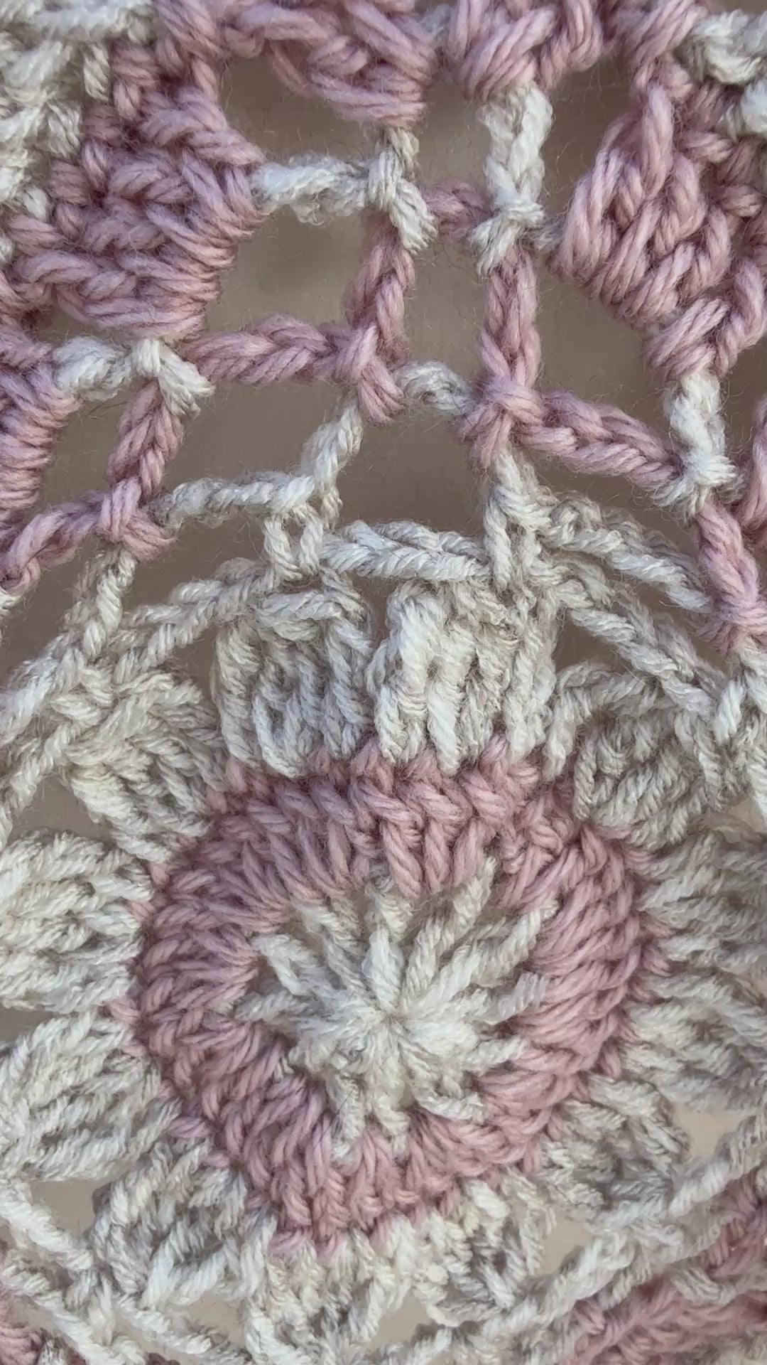 Crochet Fringe Halter Top – Blush Moon | Hand Crocheted Boho Festival Top