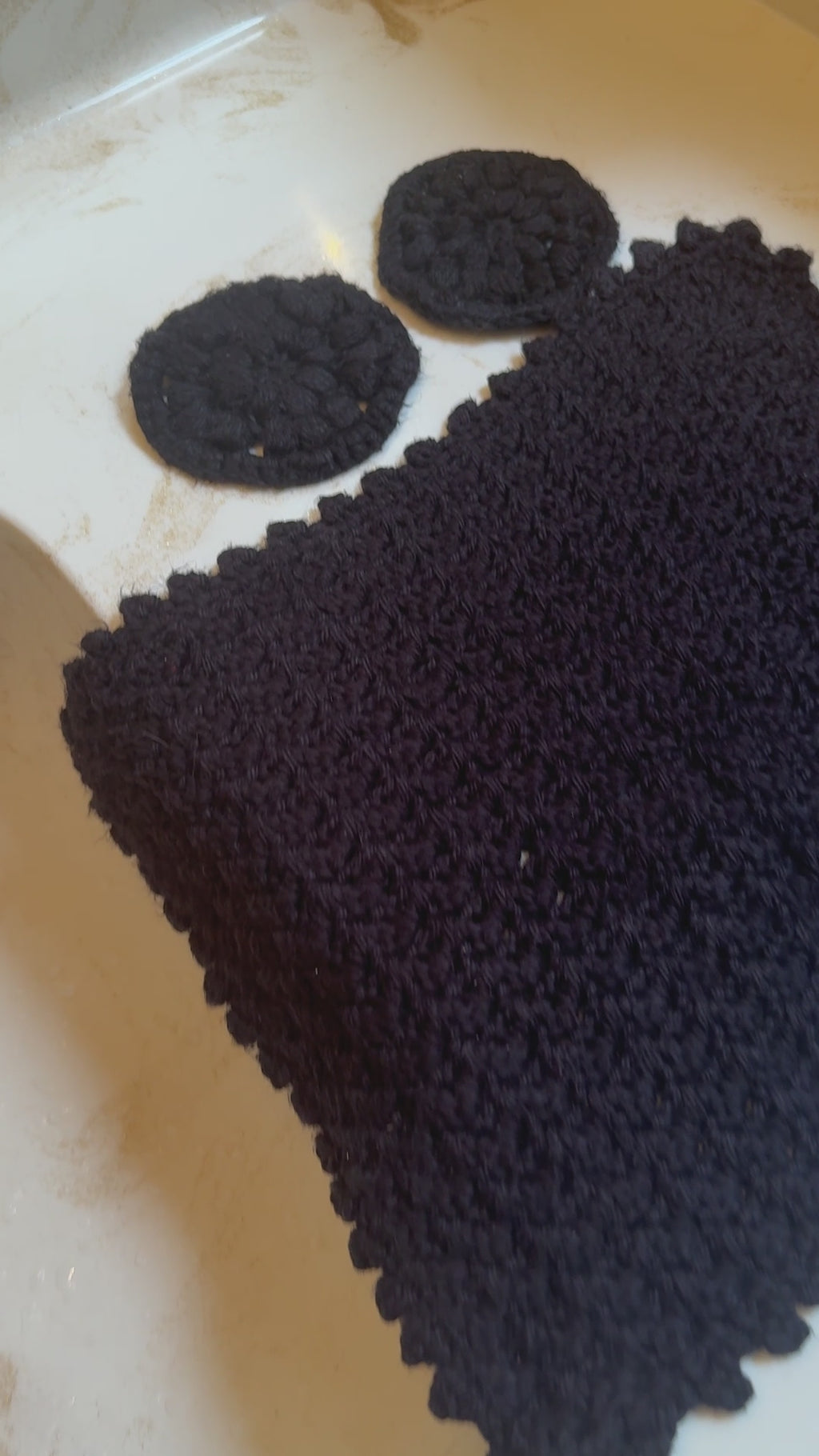 Handmade Washcloth and Scrubby Set